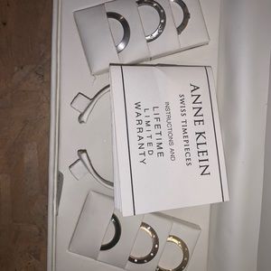 Anne Klein Swiss watch time pieces